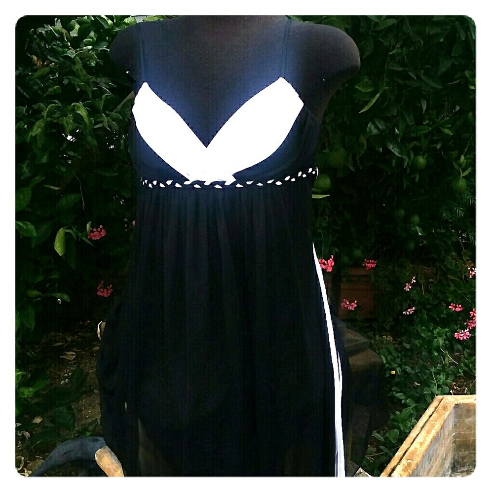 Black & White Cocktail Dress